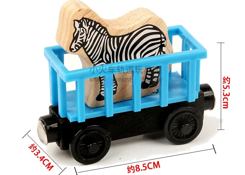 Classic Wooden Train Set for Kids