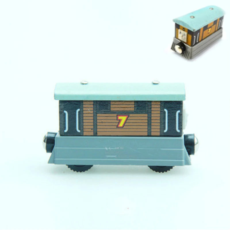 Classic Wooden Train Set for Kids