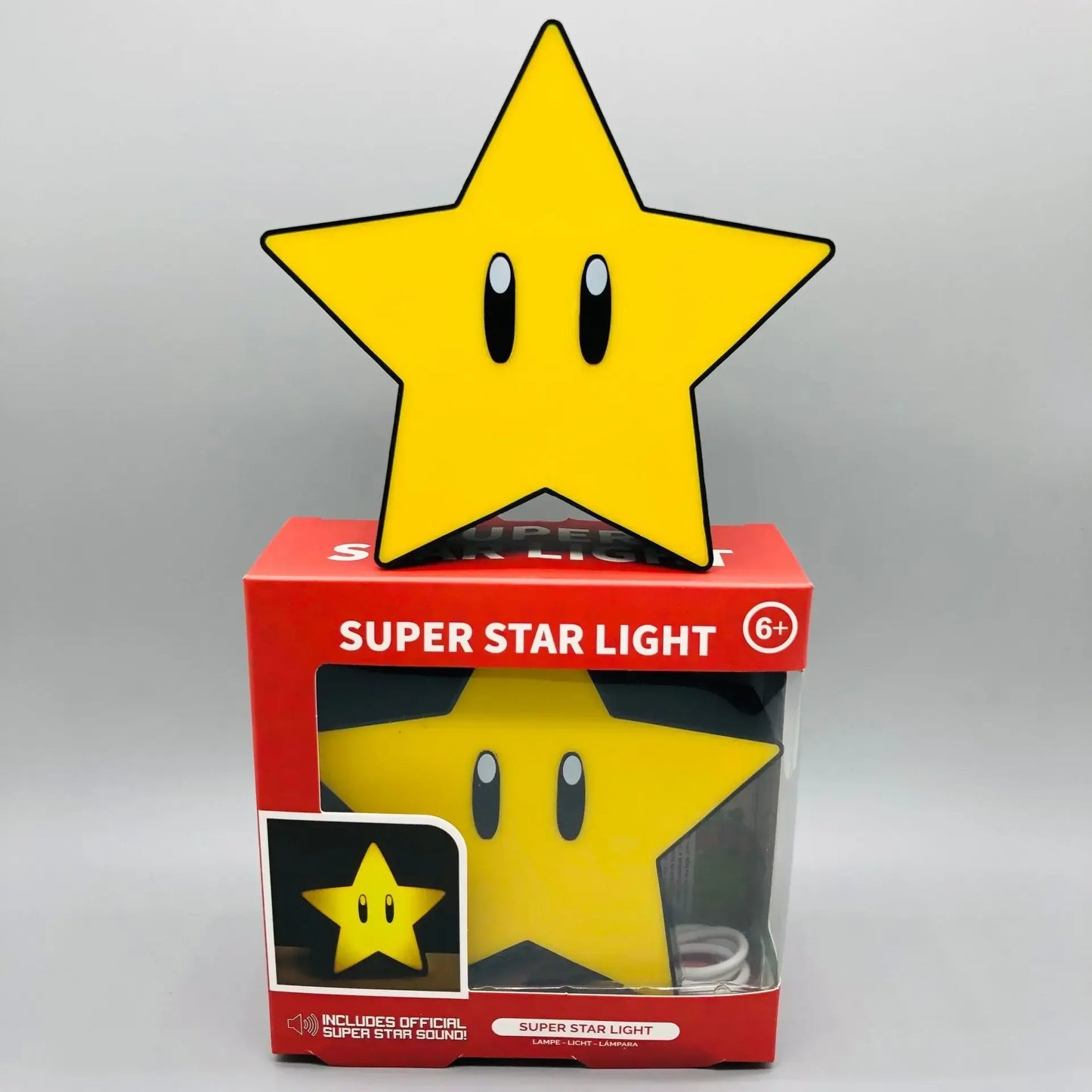 Retro Gaming LED Mood Light – Pac-Man, Super Mushroom & Star Night Lamps (Voice Control)