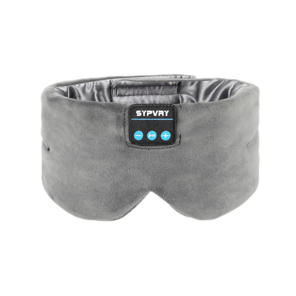 Wireless Bluetooth Eye Mask with Built-In Headphones – Music Sleep Mask for Men & Women