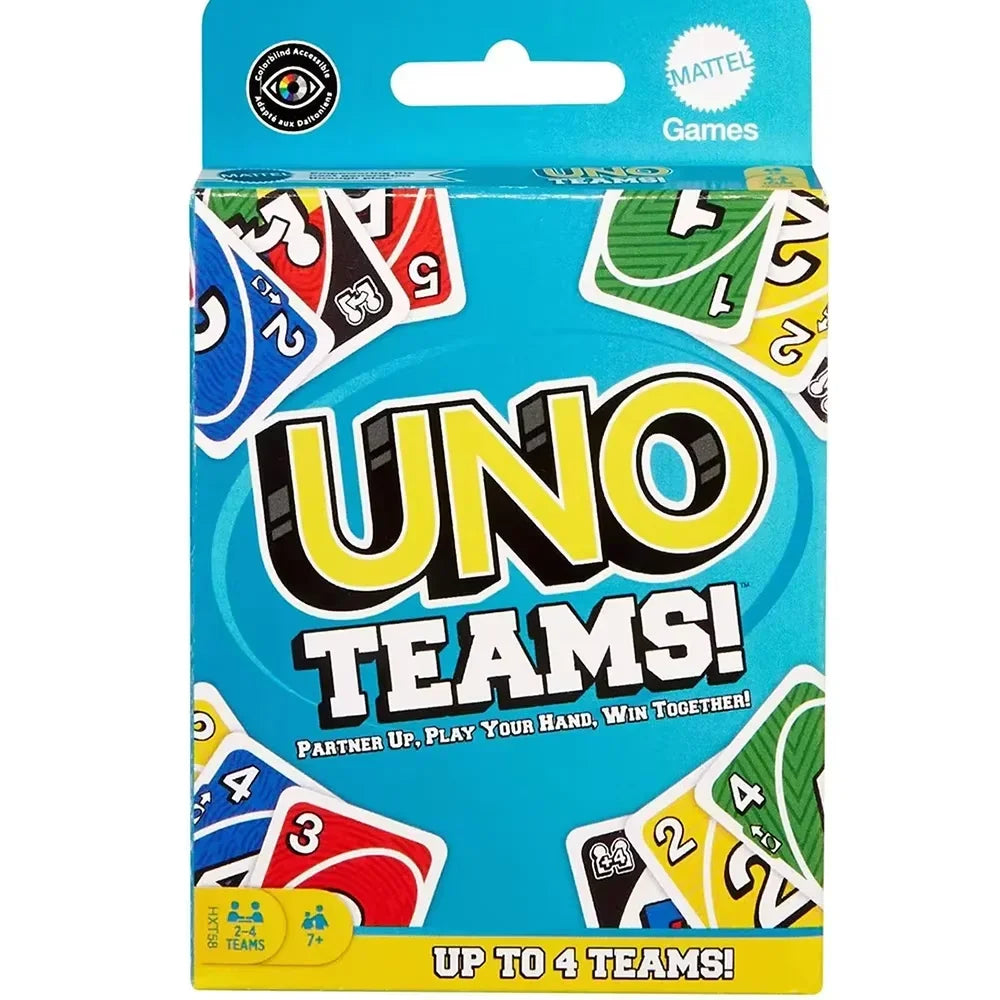UNO TEAMS! Card Game – Fast-Paced Team Play for Ultimate Party Fun