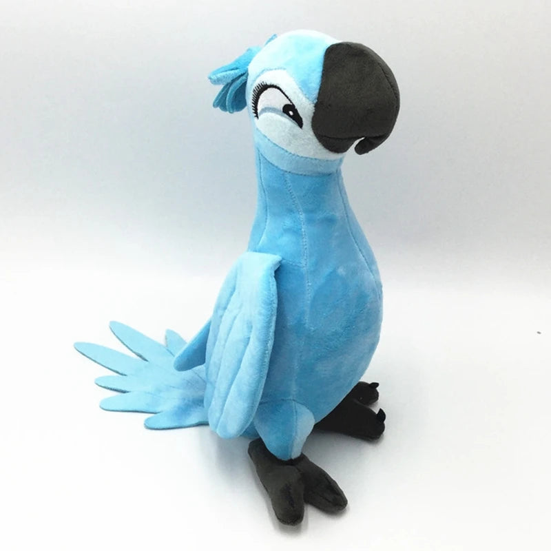 Blue Parrot Plush Toy Set – Inspired by Rio Movie Characters | Soft Stuffed Birds for Kids & Collectors
