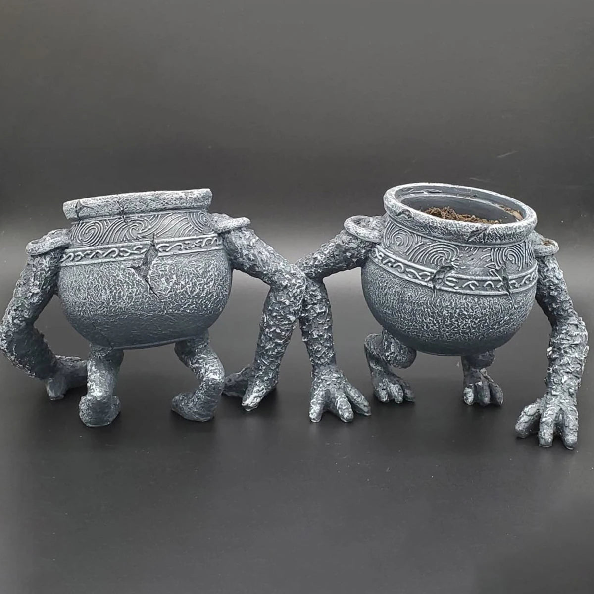 Frog Garden Planter – Whimsical Patio Pot with Legs for Plants & Succulents