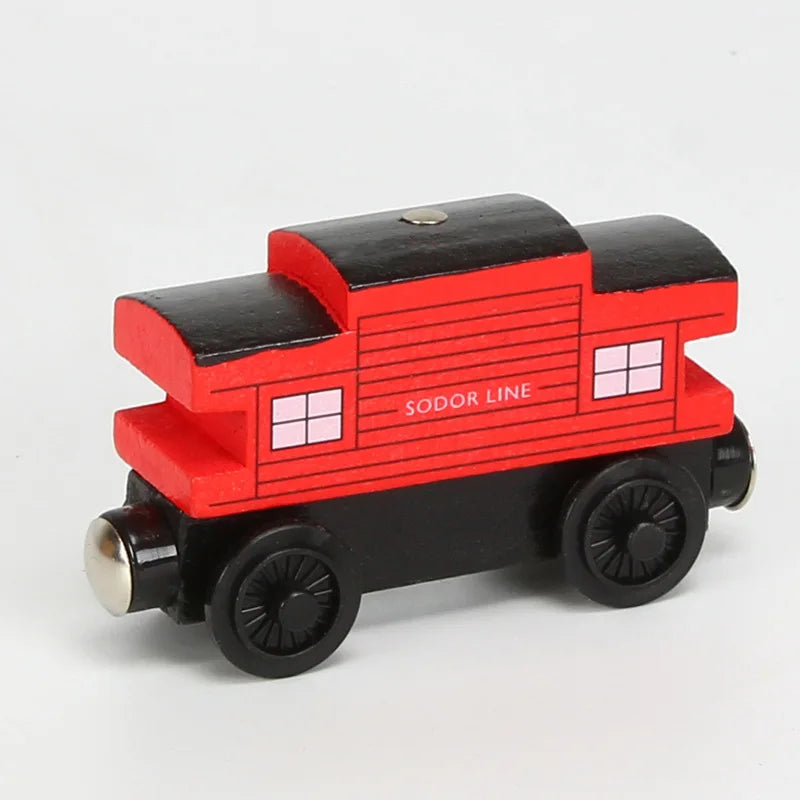 Classic Wooden Train Set for Kids