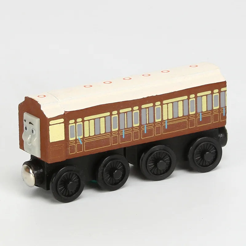 Classic Wooden Train Set for Kids