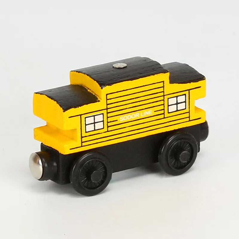 Classic Wooden Train Set for Kids