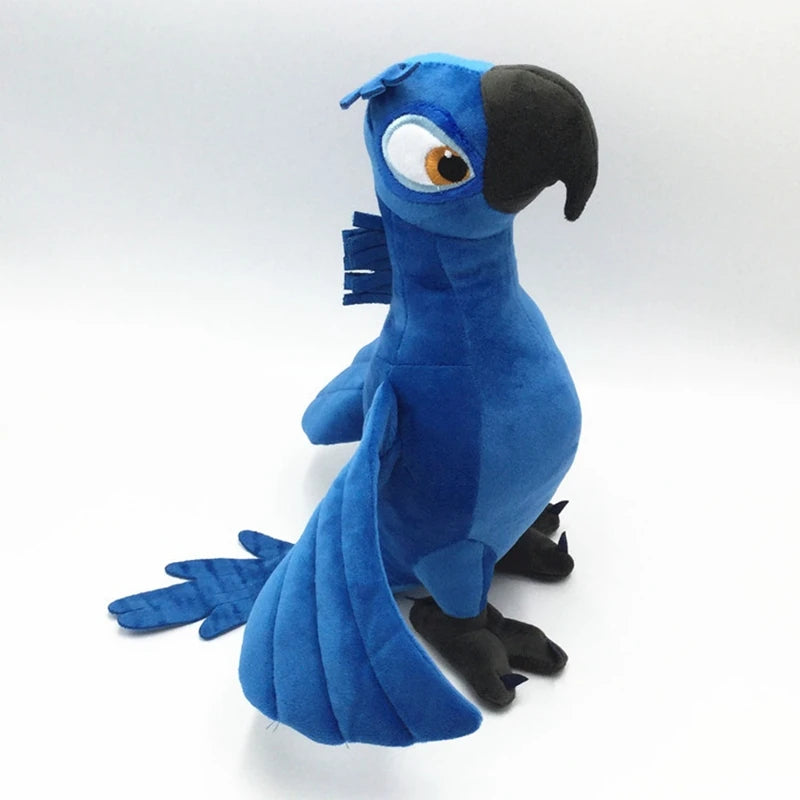 Blue Parrot Plush Toy Set – Inspired by Rio Movie Characters | Soft Stuffed Birds for Kids & Collectors