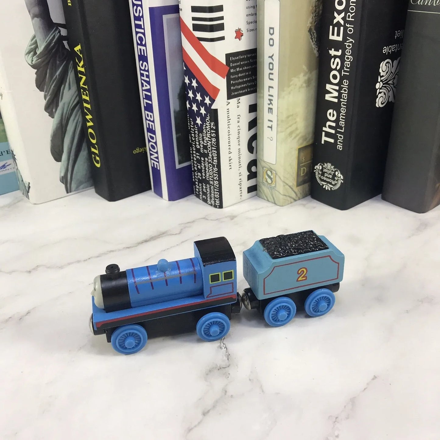 Classic Wooden Train Set for Kids