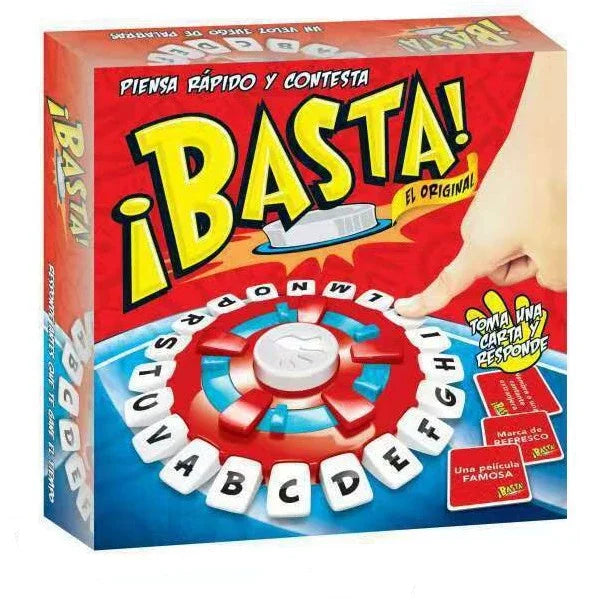 ¡BASTA! Word Game – Spanish & English Versions | Fast-Paced Family Board Game