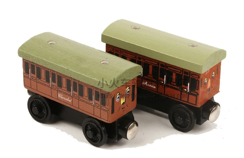 Classic Wooden Train Set for Kids