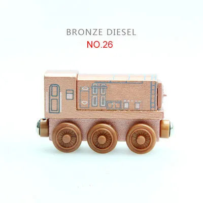 Classic Wooden Train Set for Kids