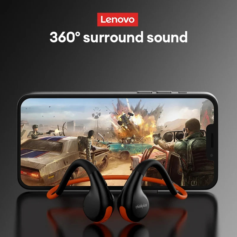 Original Lenovo X7 Air Conduction Headphones – Bluetooth 5.3 Wireless Earphones