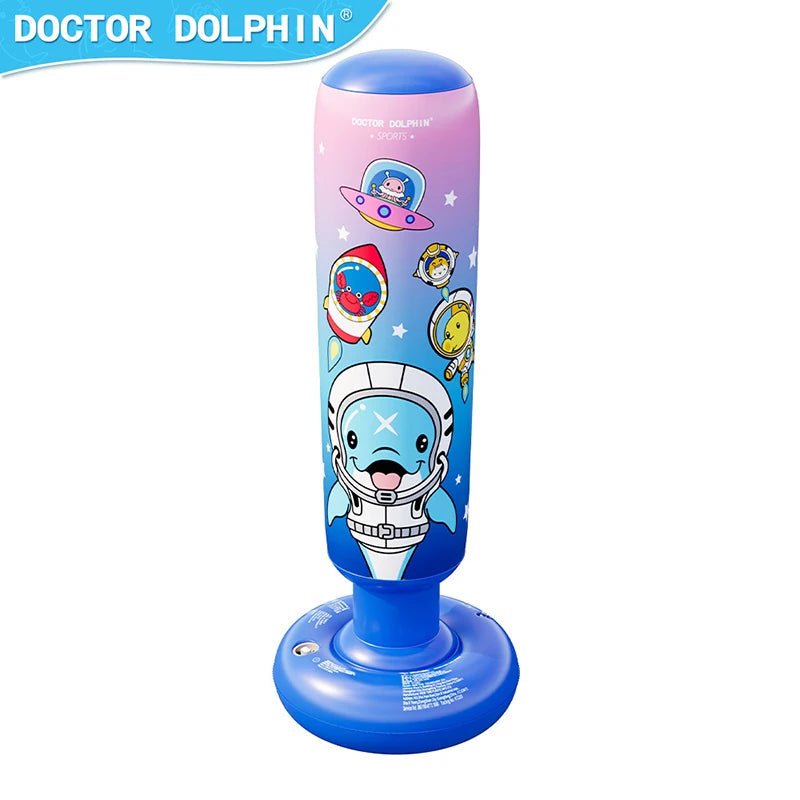120cm Inflatable Punching Bag – Stress Relief Boxing Toy for Kids & Adults