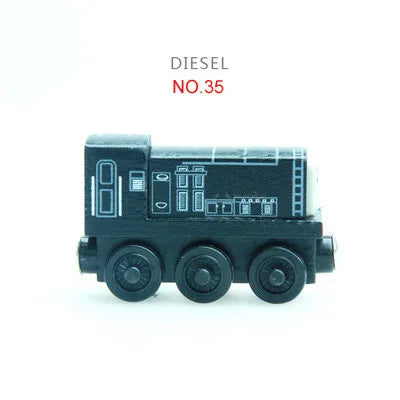 Classic Wooden Train Set for Kids