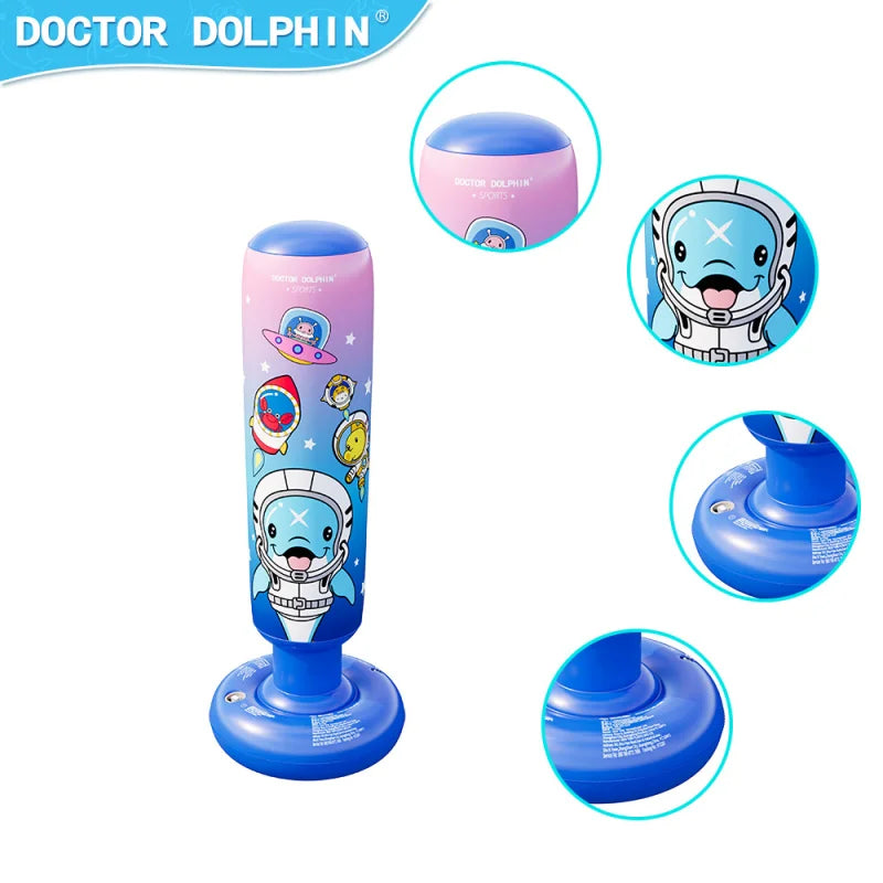 120cm Inflatable Punching Bag – Stress Relief Boxing Toy for Kids & Adults