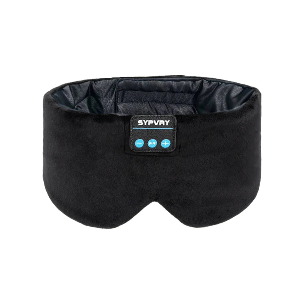 Wireless Bluetooth Eye Mask with Built-In Headphones – Music Sleep Mask for Men & Women