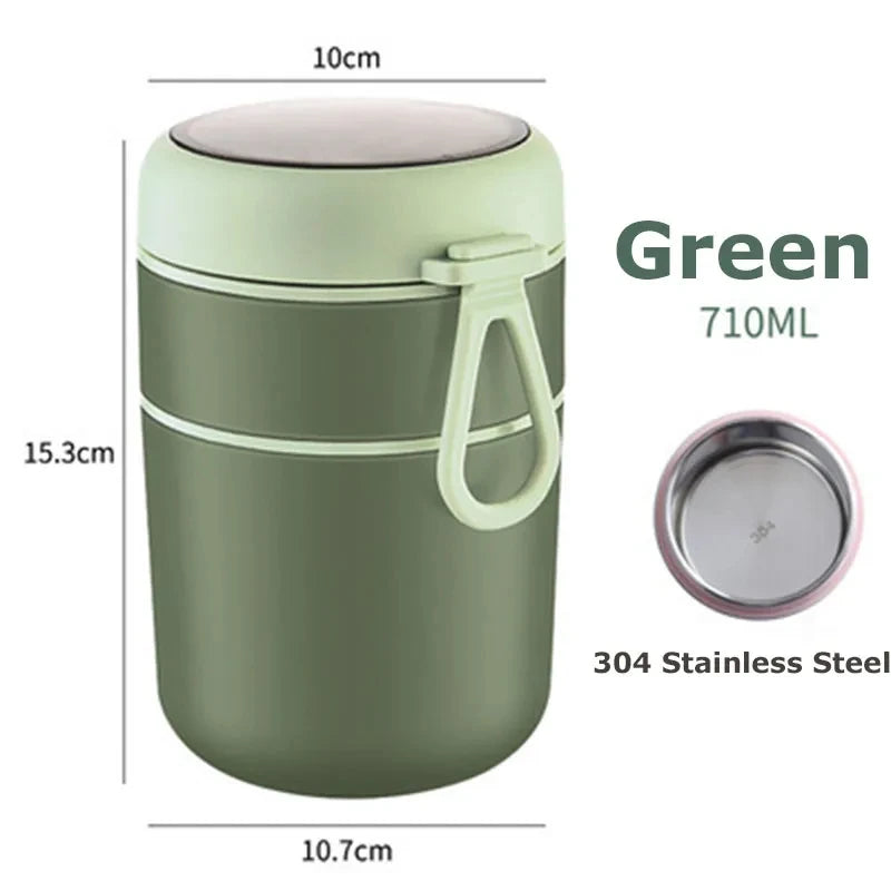 Insulated Thermal Food Jar – 530ml / 710ml