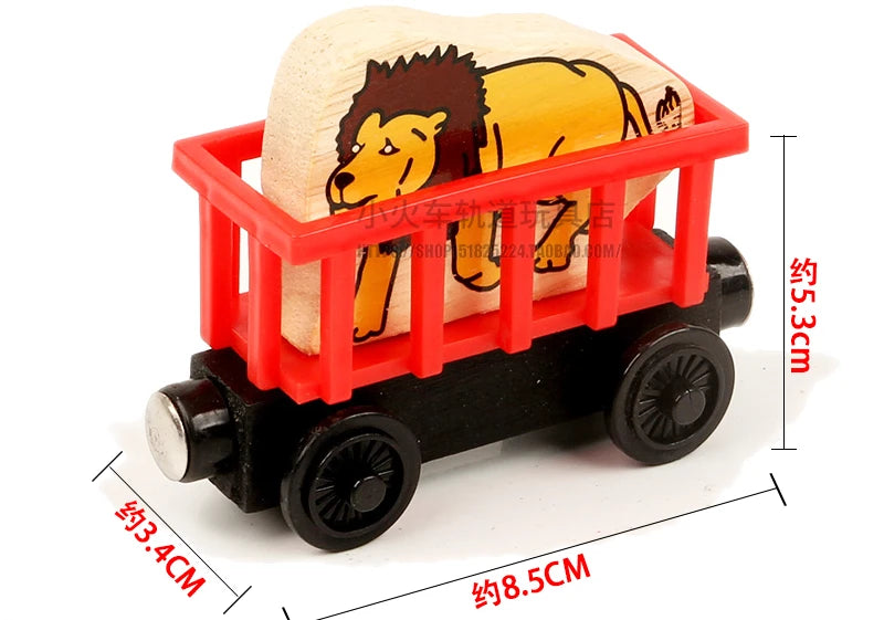 Classic Wooden Train Set for Kids