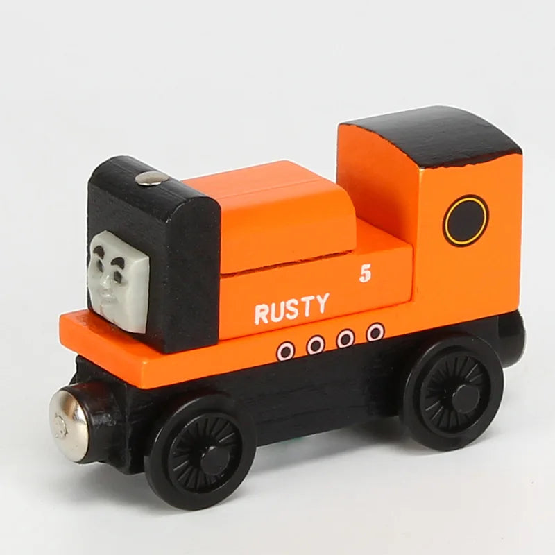 Classic Wooden Train Set for Kids