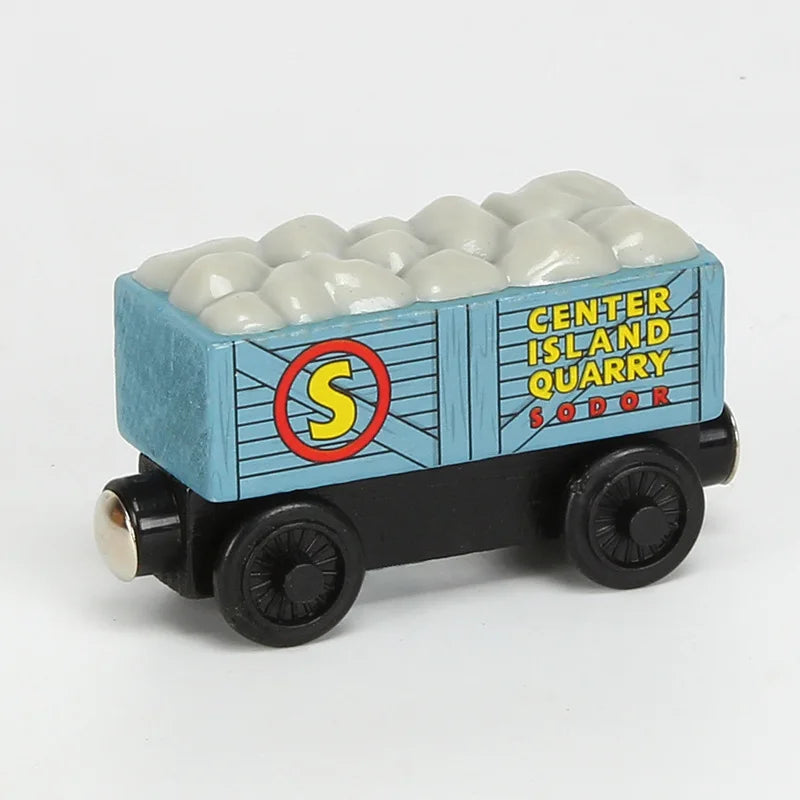 Classic Wooden Train Set for Kids