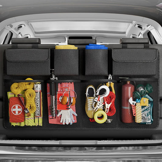 Car Trunk Hanging Storage Bag – Large Capacity Back Seat Organizer