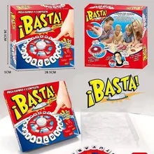 ¡BASTA! Word Game – Spanish & English Versions | Fast-Paced Family Board Game