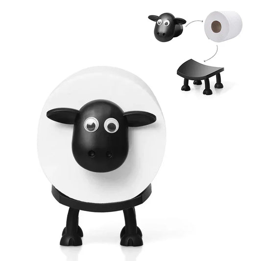 Sheep Toilet Roll Holder – Free-Standing & Hilariously Handy Bathroom Decor