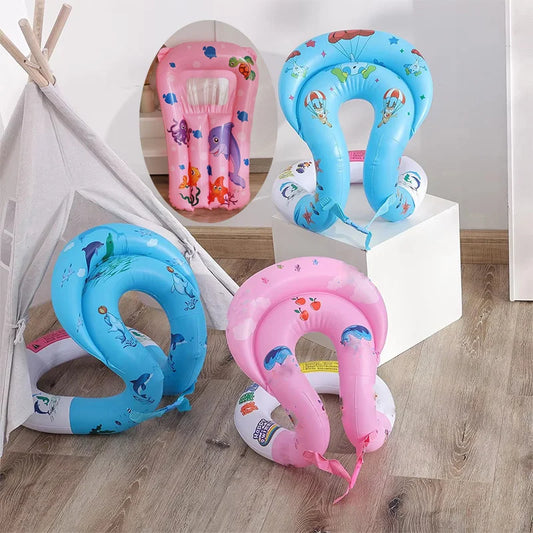 Rooxin Inflatable Baby Swim Vest – Secure Double-Airbag Ring for Toddlers