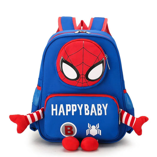 3D Spiderman Backpack – Superhero School Bag for Kids